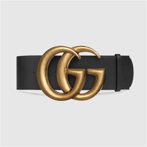 gucci women's leather belt.